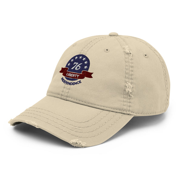 Liberty 76 Distressed Dad Hat