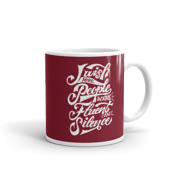 Fluent in Silence mug