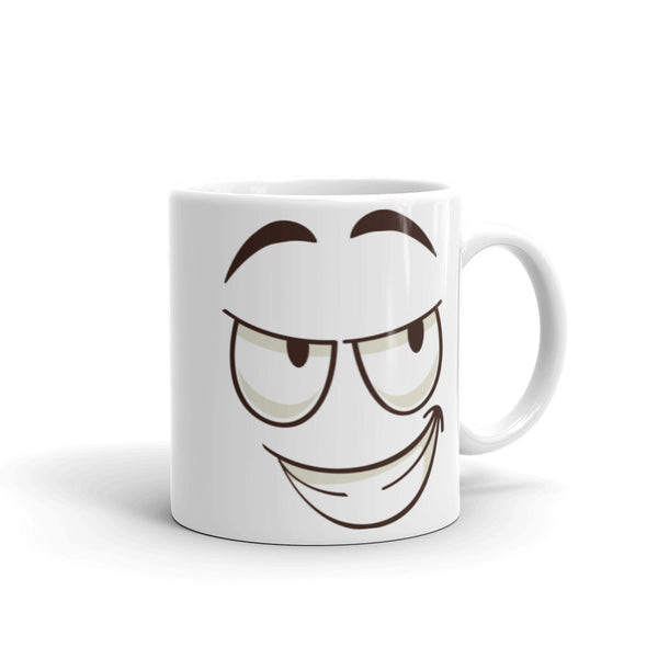 Sarcastic face mug