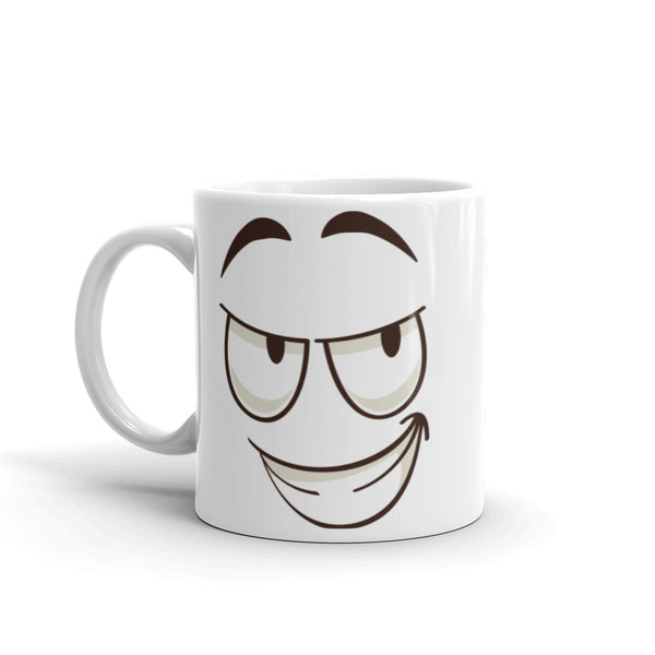 Sarcastic face mug