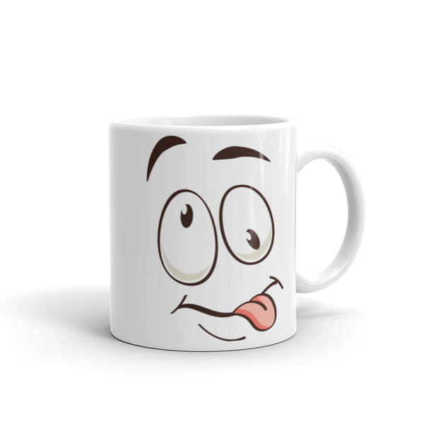 Crazy face mug