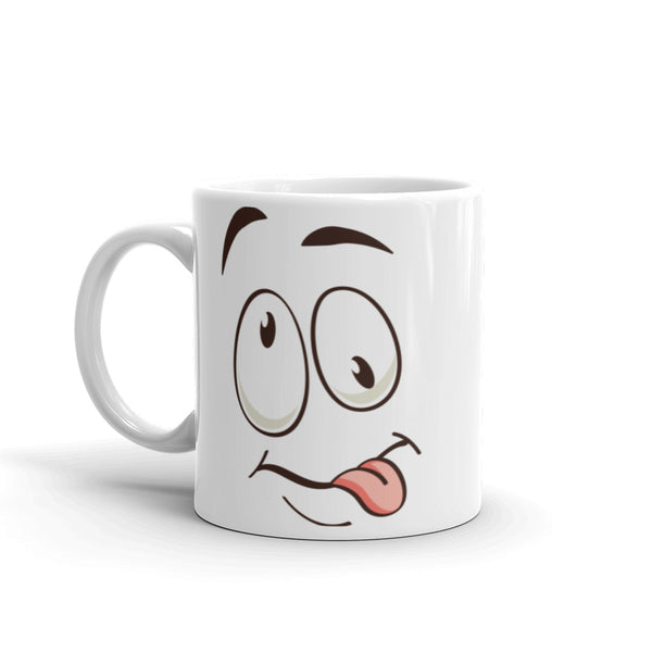Crazy face mug