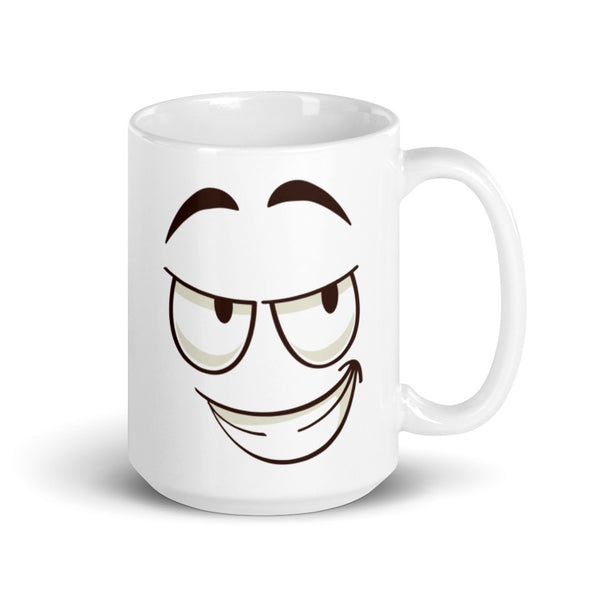 Sarcastic face mug