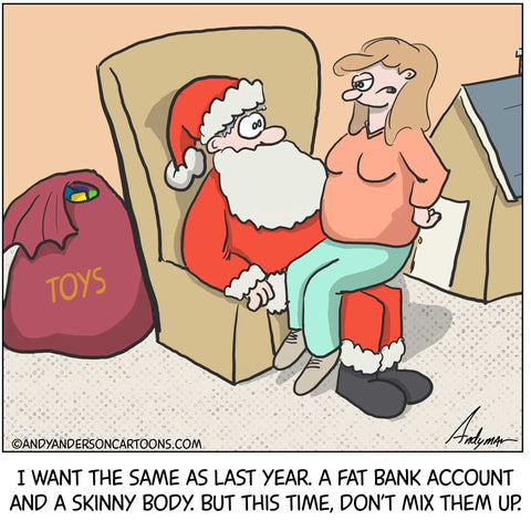 Don't mix them up this year Christmas cartoon