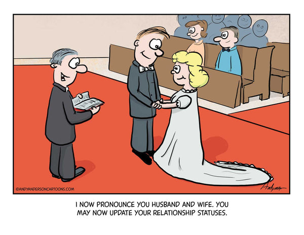 You may now update your relationship status cartoon