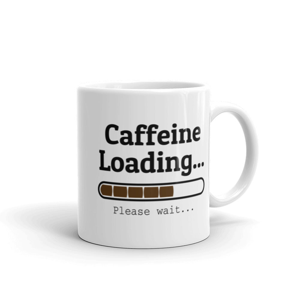 Caffeine Loading Funny Coffee Mug