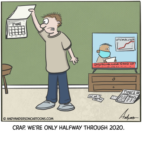 Cartoon about bing halfway through 2020