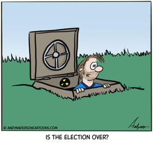 Is the election over cartoon