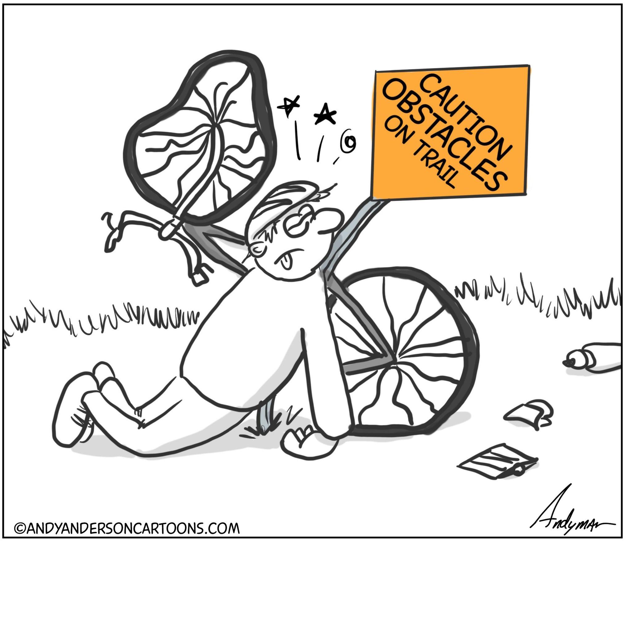 Obstacles Cartoon | Watch For Signs