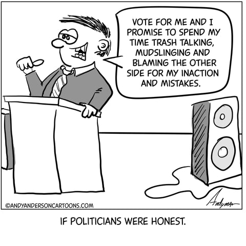 Cartoon About Politicians | If Politicians Were Honest