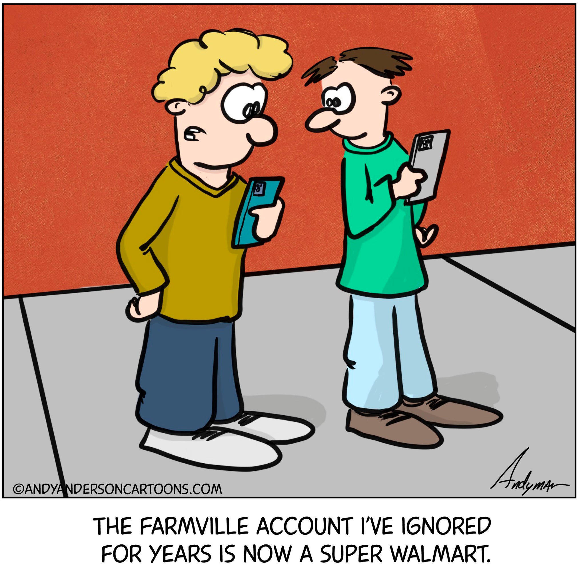 Farmville cartoon