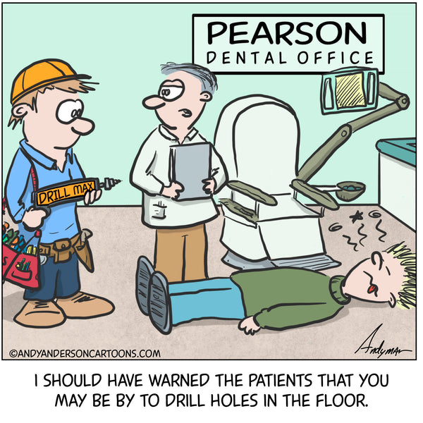 Dental cartoon for dentists