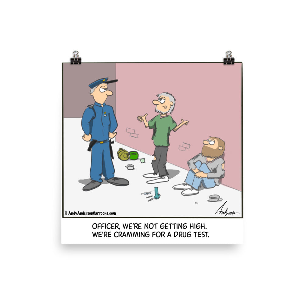 Funny Test Taking Cartoon