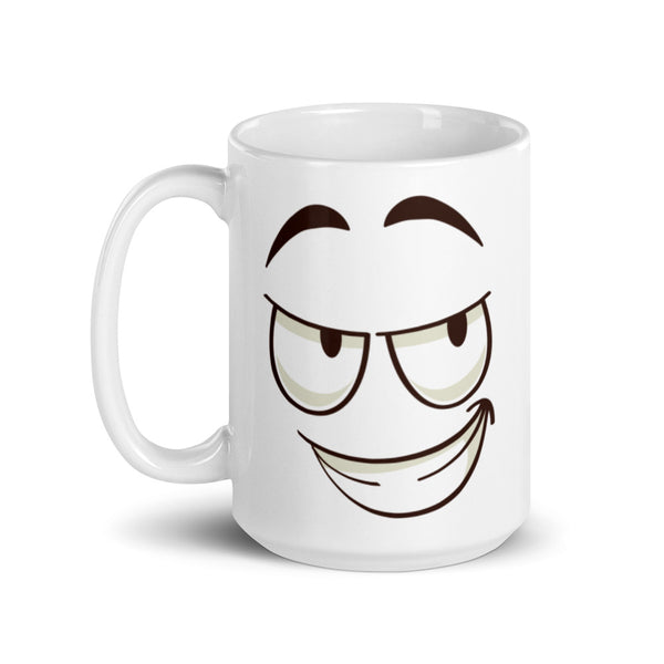 Sarcastic face mug