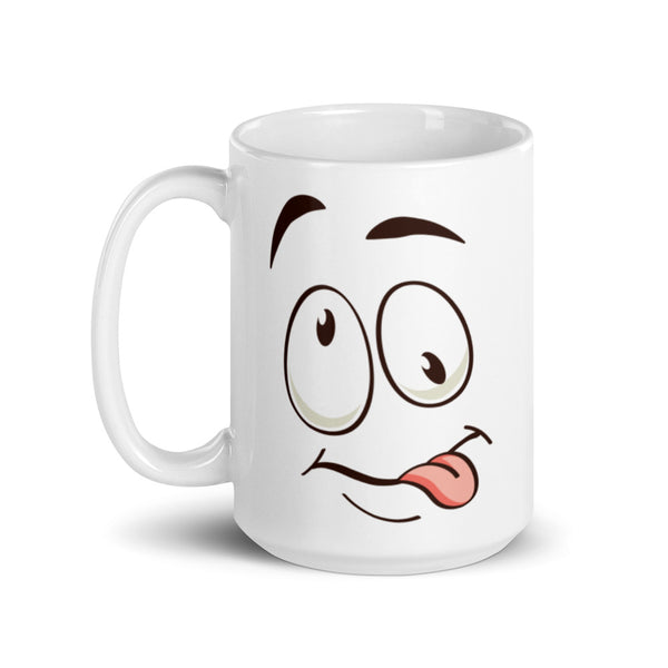 Crazy face mug